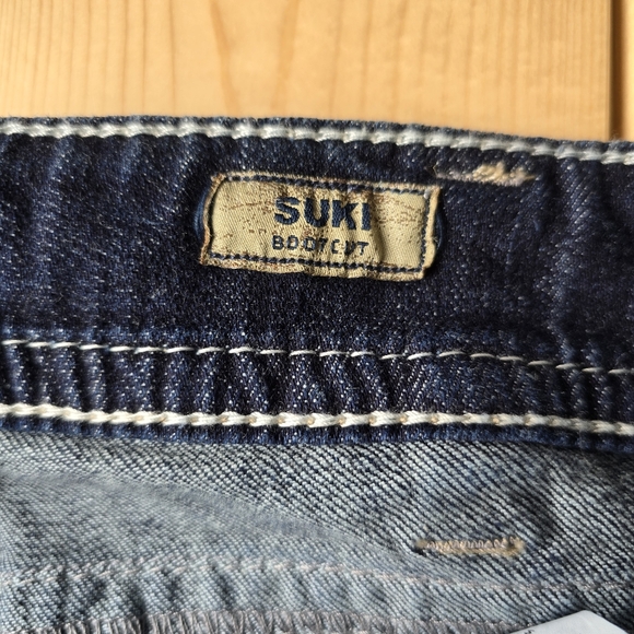 Silver Jeans Suki Mid Rise Bootcut Denim Jeans Womens 30X34 NWT - Picture 10 of 15